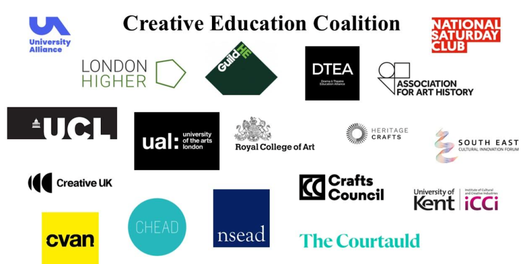 CHEAD are a founding member of the Creative Education Coalition