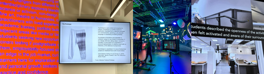 image of four student projects