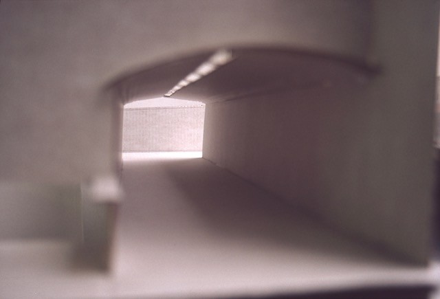 An artistic image of a blurred tunnel